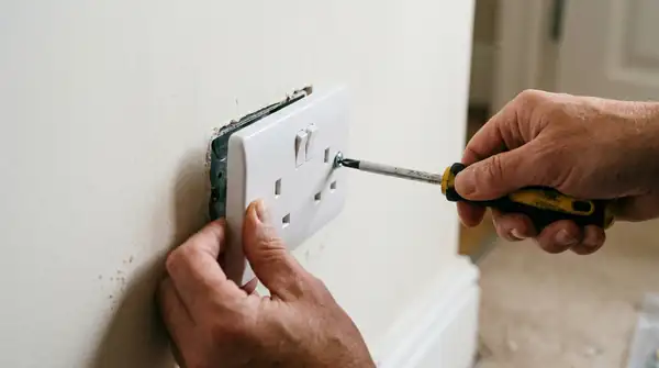 Fitting a new 3-pin socket in Al Furjan